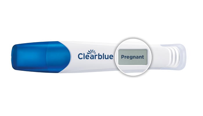  Clear Blue Flip & Click Pregnancy Test, 2 Tests : Health &  Household