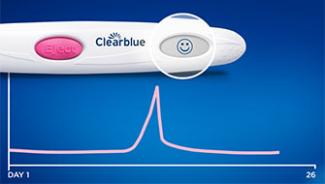 Clearblue Advanced Digital Ovulation Test, Predictor Kit, featuring  Advanced Ovulation Tests with digital results, 10 Ovulation Tests (Pack of  1)