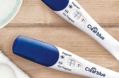 I took a bleach pregnancy test, and it fizzed then bubbled. Does