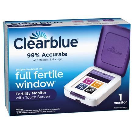 Clearblue Advanced Digital Ovulation Test, Predictor Kit, featuring  Advanced Ovulation Tests with digital results, 10 Ovulation Tests (Pack of  1)
